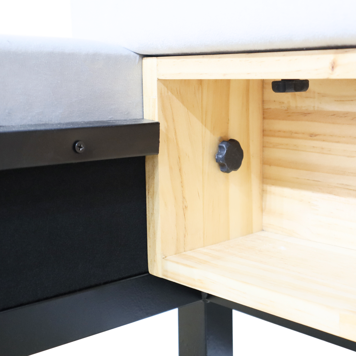 YAEL Upholstered Bed frame Affordahome