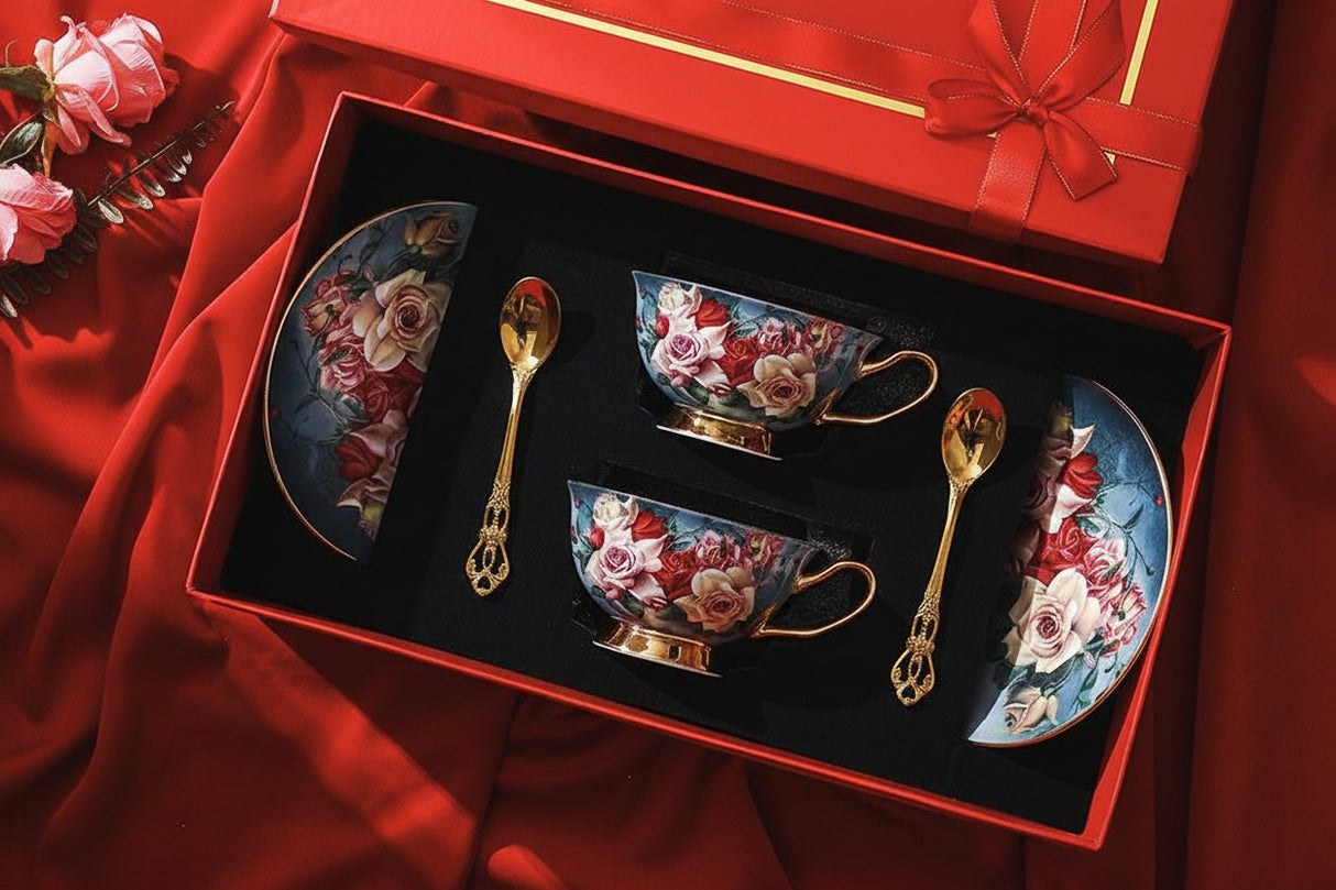 Premium Bone Tea Cup Set with Saucer SPRM160000005