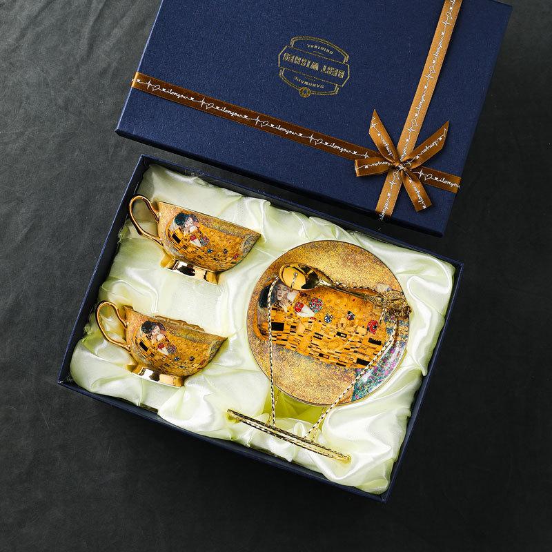 CUPURA Veno - Curated Vintage European Coffee Cup & Tea Set - Elegant Gift Box Collection CUPURA