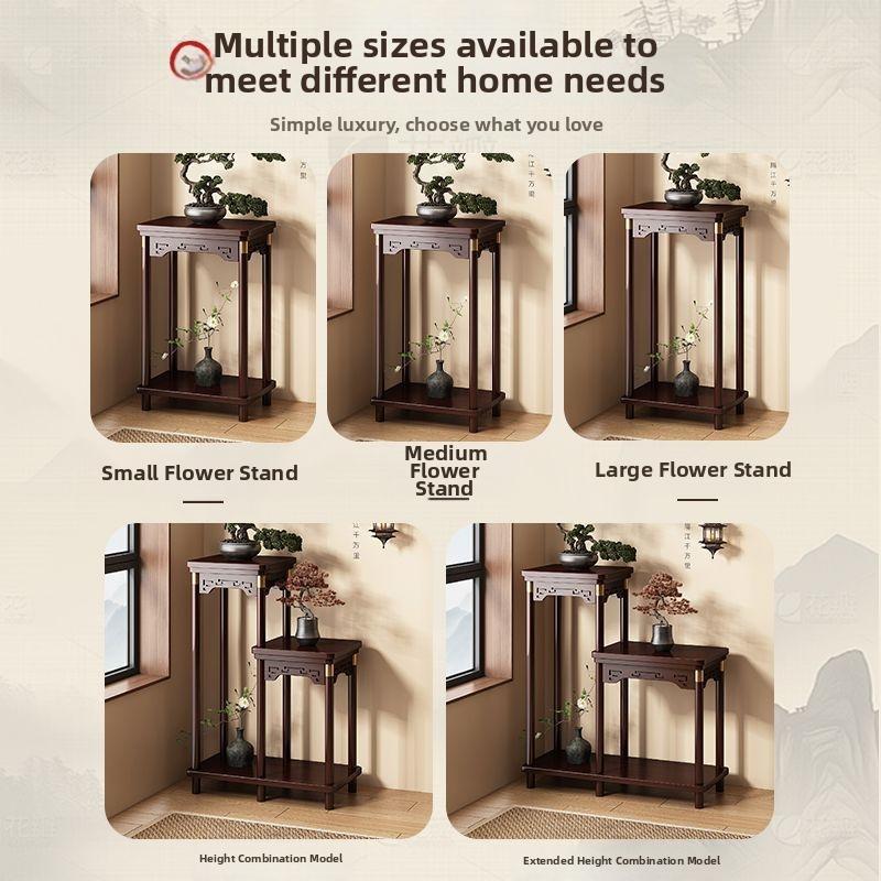 Timberra - Mountain - OrientalBloom Multi-Layer Plant Rack - Living Room / Balcony / Indoor Garden Timberra
