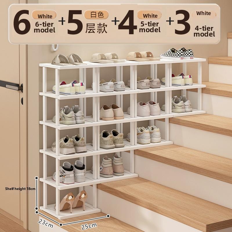 Timberra - Marvelous - StepRise Slim Corner Shoe Rack - SC10337028309990 - Entryway / Hallway / Bedroom Timberra