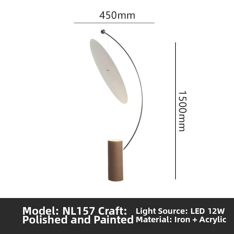 Milano Glow - Aerisio - Nl121 - Nordic Fisherman Floor Lamp with Sculptural Designer Form, Artistic Ambient Lighting for Modern Statement Interiors - Living Room / Bedroom / Sofa Area / Model Room Milano
