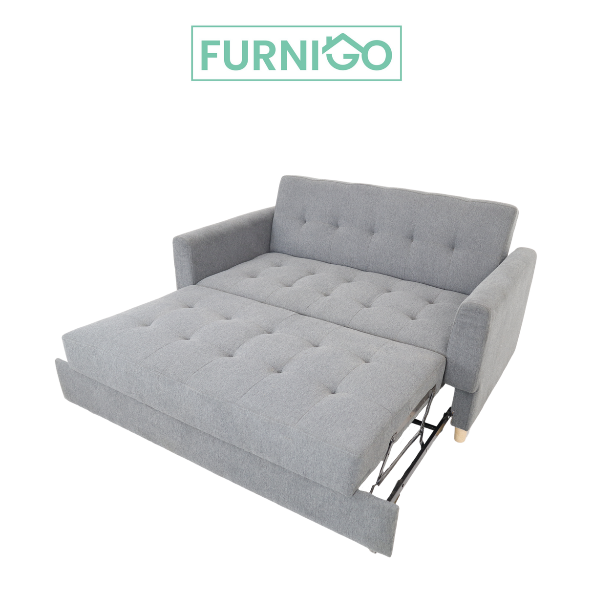 ESMERALD Pullout Fabric Sofa bed Furnigo