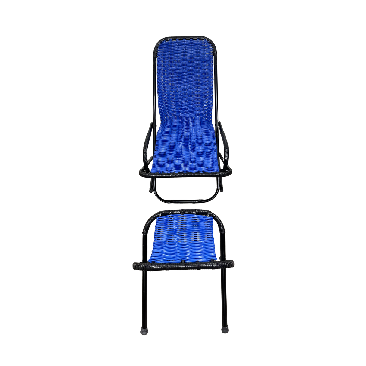 Ventilated Rocking Chair With Stool AF Home