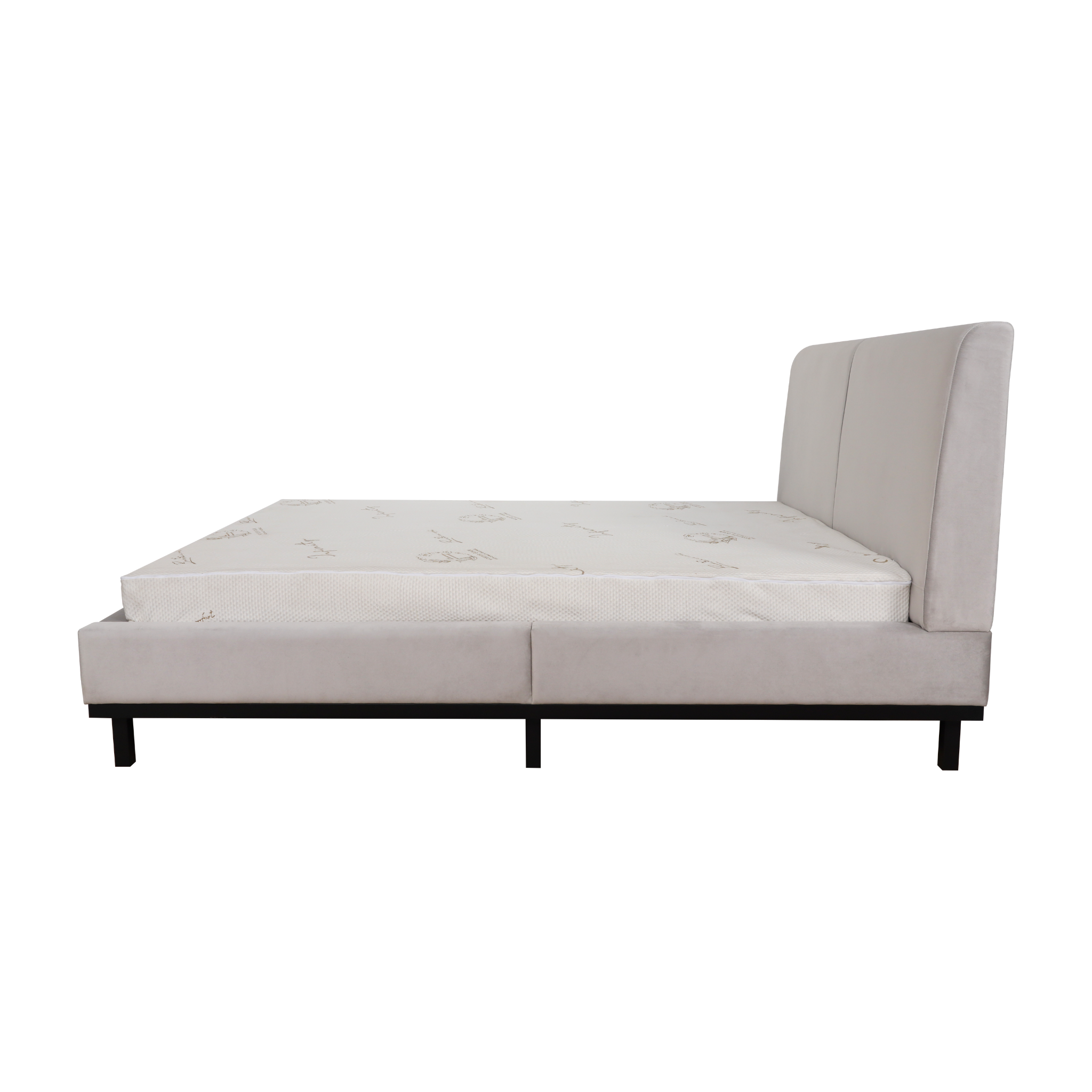 YAEL Upholstered Bed frame AF Home