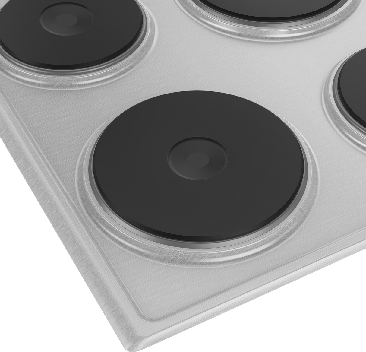 BEKO - HIGE64100X: Piano Elettrico, 4 Piastre, 60 cm AF Home