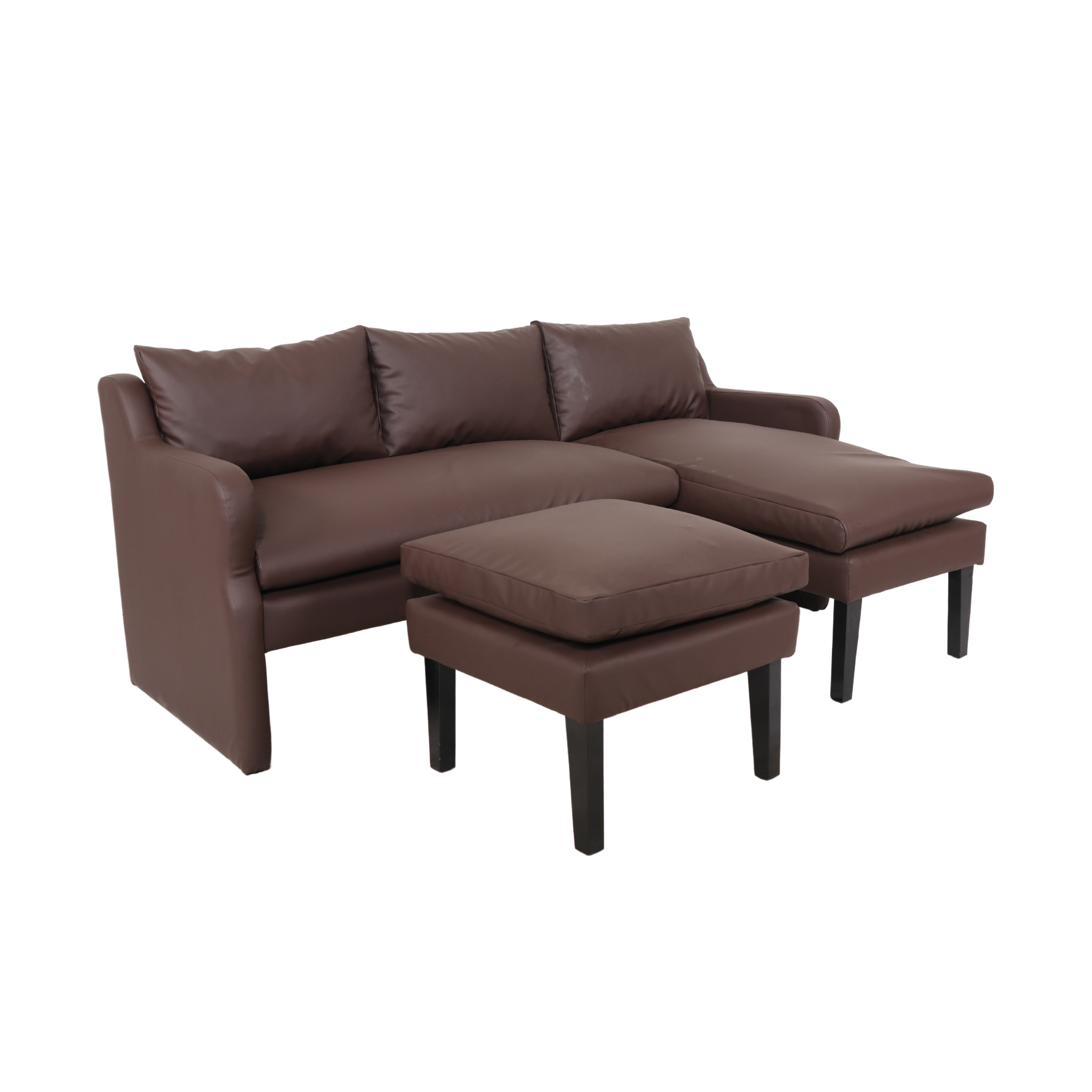 CHOLO L-Shape Sofa with Ottoman AF Home