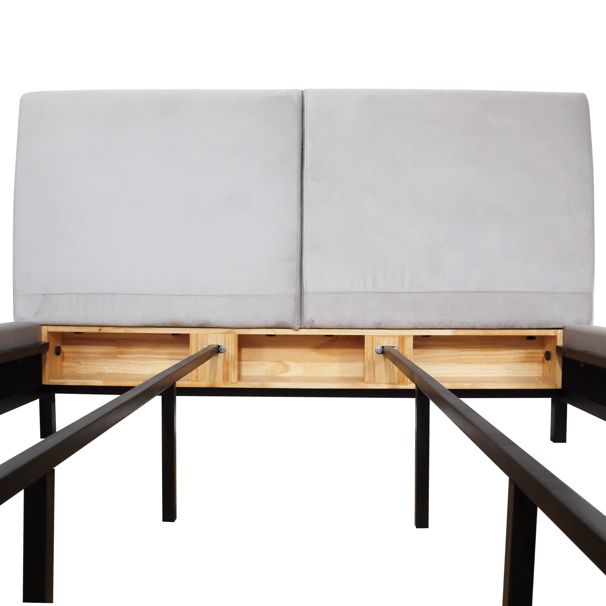 YAEL Upholstered Bed frame AF Home