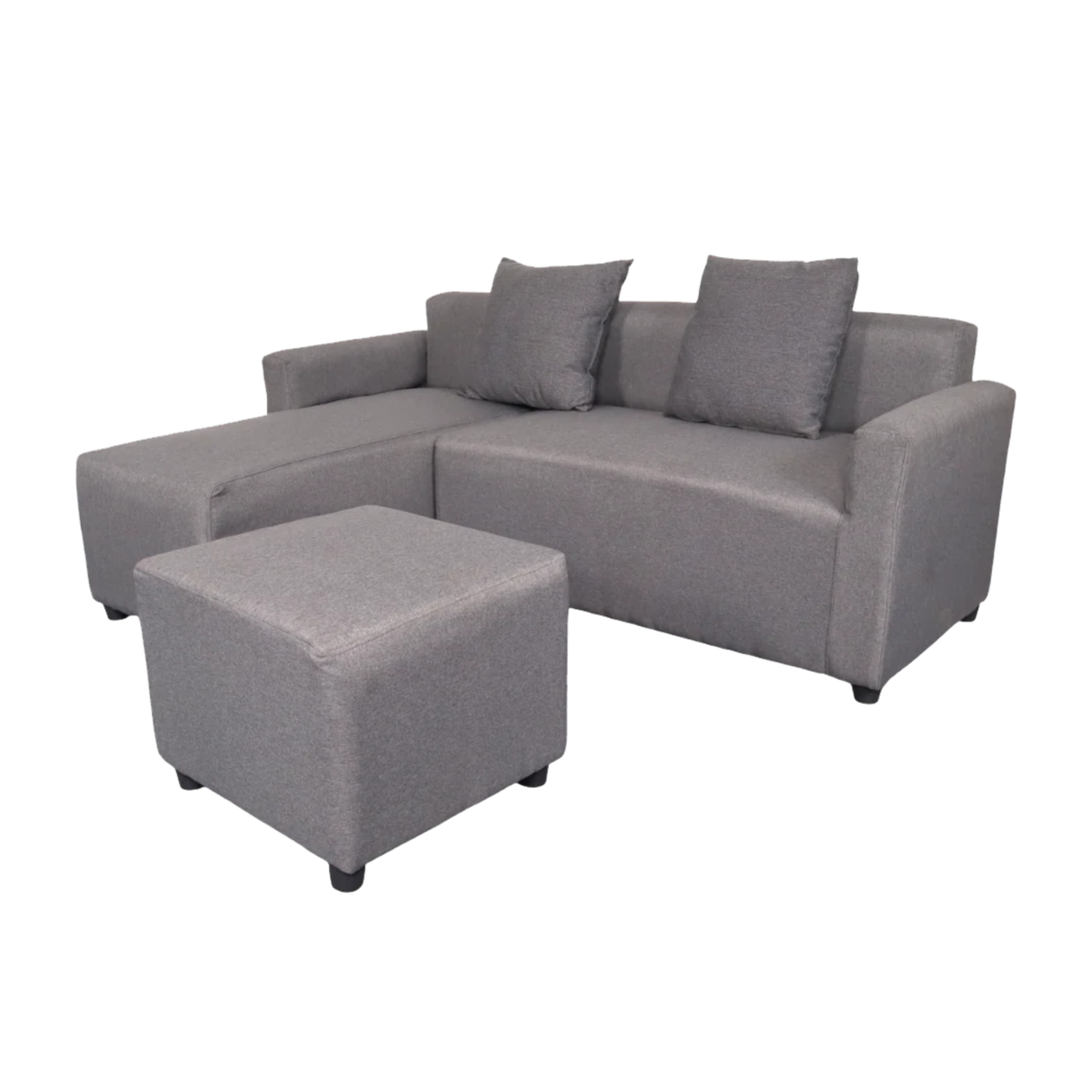 Harvey L-Shape Fabric Sofa