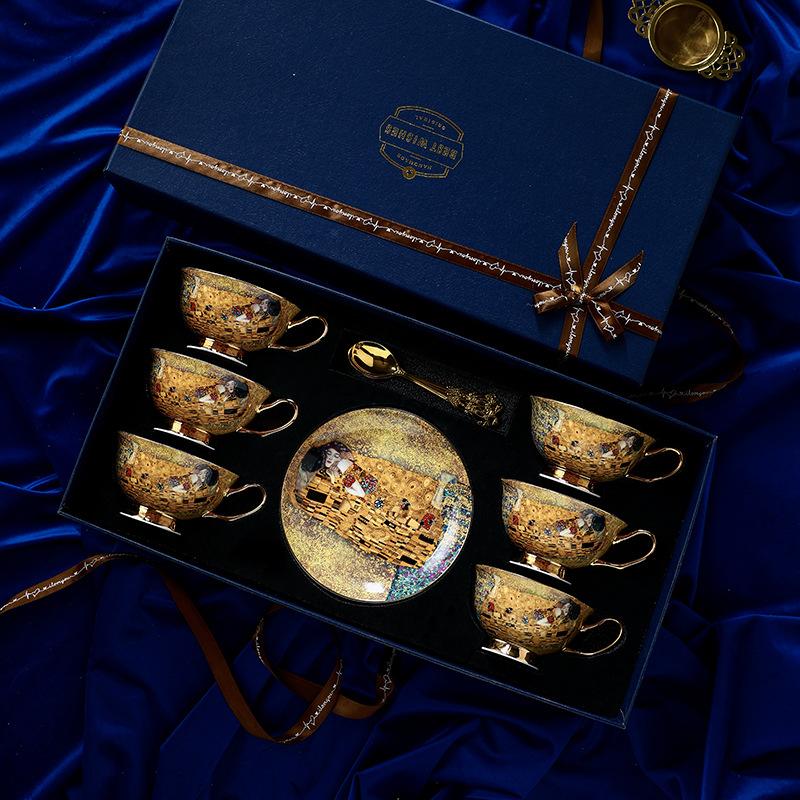 CUPURA Veno - Curated Vintage European Coffee Cup & Tea Set - Elegant Gift Box Collection CUPURA