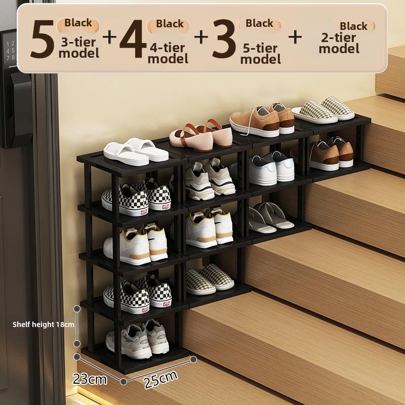 Timberra - Marvelous - StepRise Slim Corner Shoe Rack - SC10337028309990 - Entryway / Hallway / Bedroom Timberra