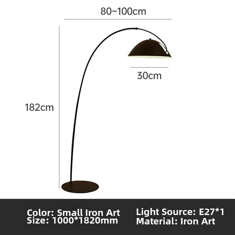 Milano Glow - Arixa - NL126 - Nordic Modern Floor Lamp with Built-in Storage, Simple Designer Lighting for Functional and Stylish Spaces - Living Room / Bedroom / Bedside / Study Milano