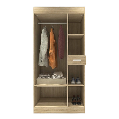 A110 3 Door Wardrobe Furnigo