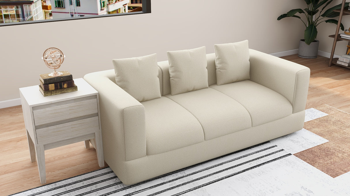 AIRIZ 3-Seater Fabric Sofa Affordahome