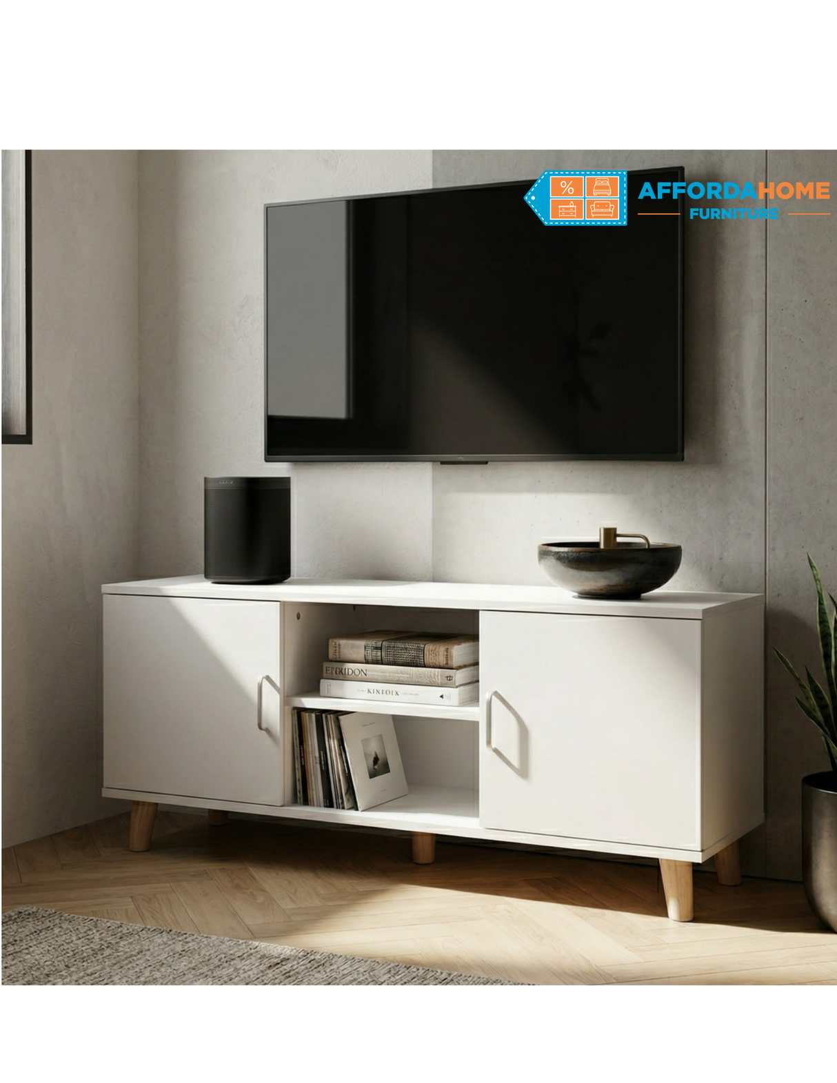 Sano Console TV Rack Furnigo