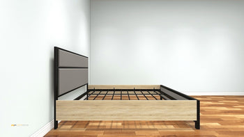 ALMIRA v2 Single Metal Bed Frame Furnigo