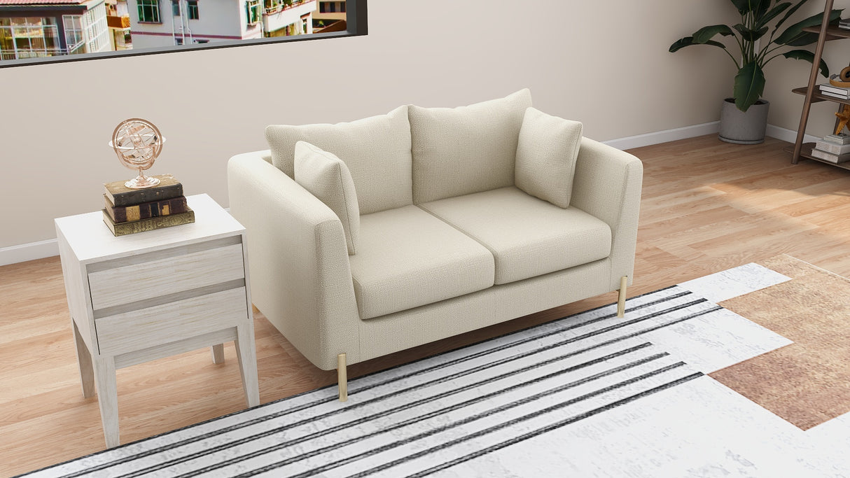 AIDEN 2-Seater Fabric Sofa Affordahome