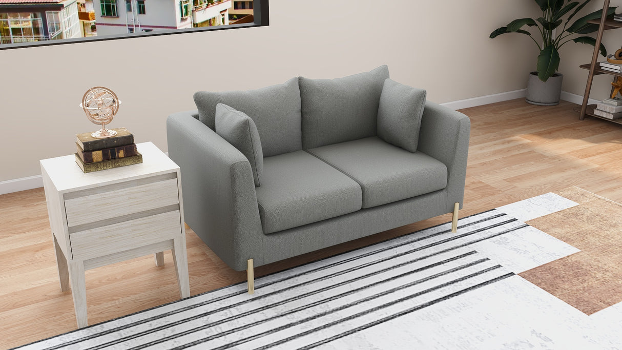 AIDEN 2-Seater Fabric Sofa Affordahome
