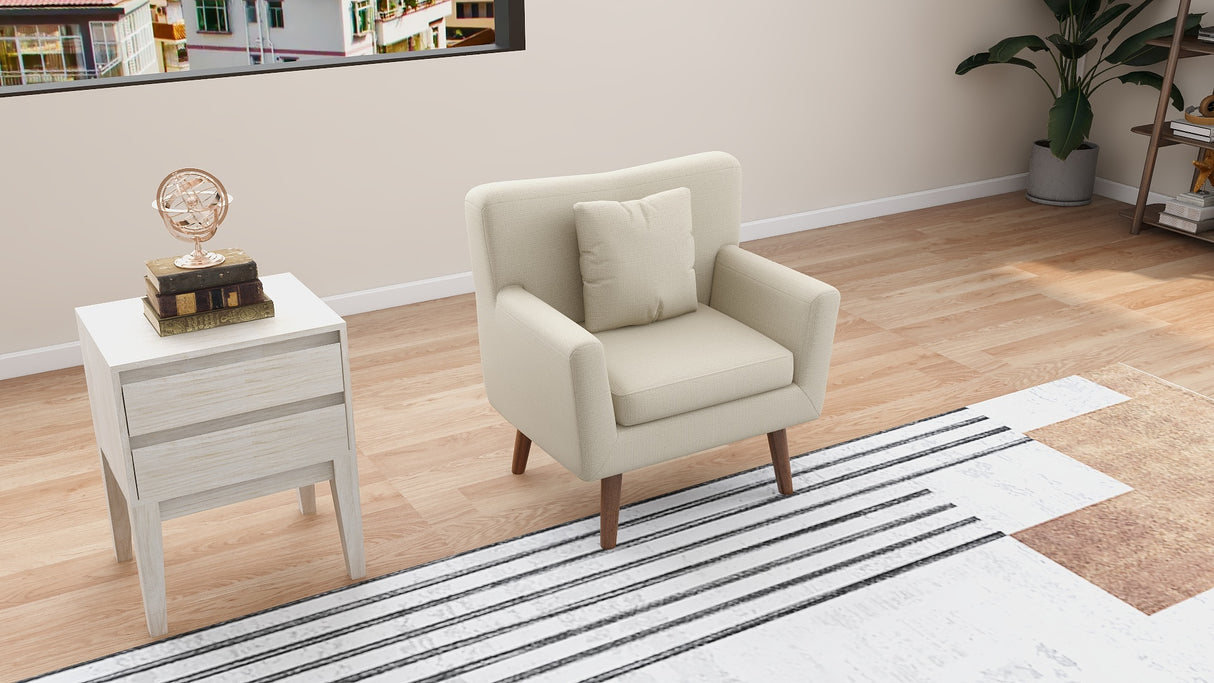 ALTHEIA Accent Fabric Chair Affordahome