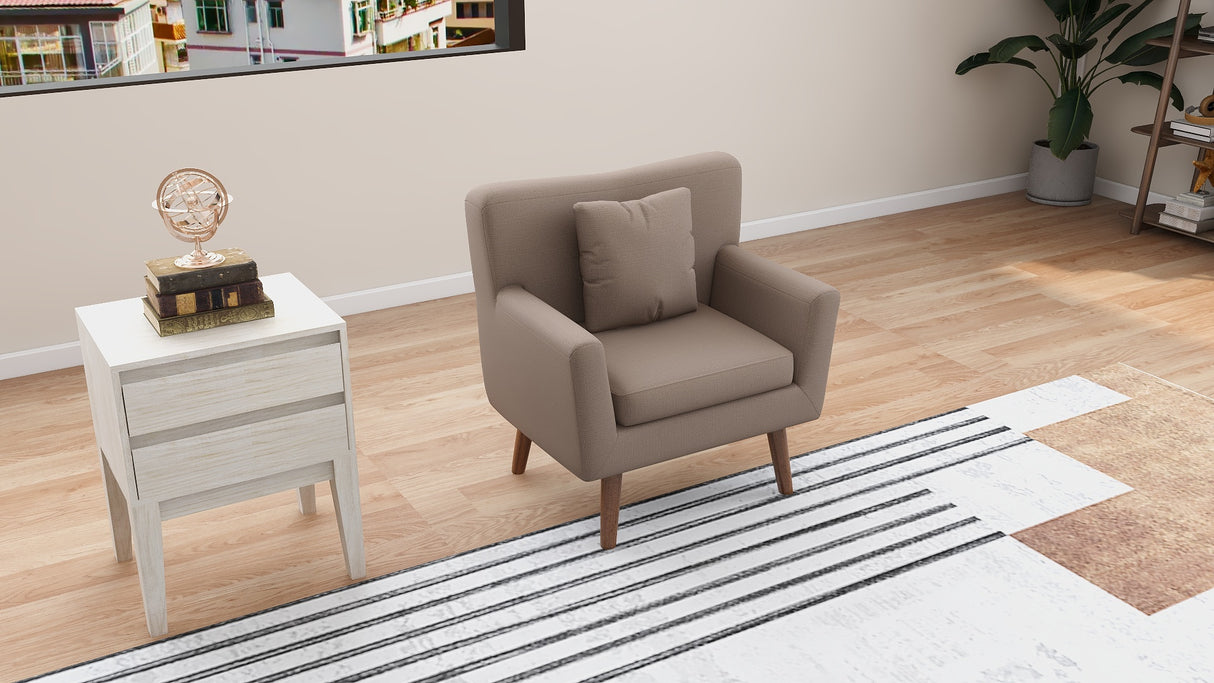 ALTHEIA Accent Fabric Chair Affordahome