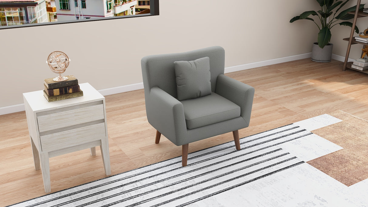 ALTHEIA Accent Fabric Chair Affordahome