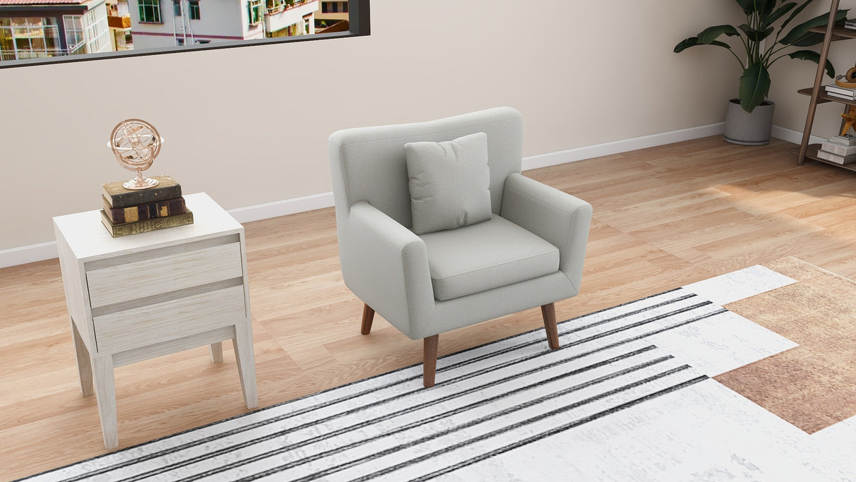 ALTHEIA Accent Fabric Chair Affordahome