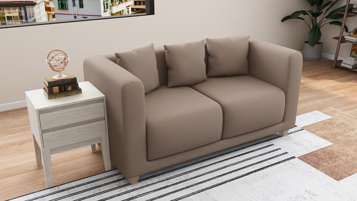 ANASTASIA 3-Seater Fabric Sofa Affordahome