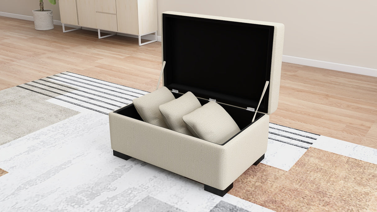 ANGELO Storage Ottoman Affordahome