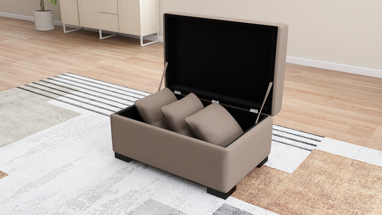 ANGELO Storage Ottoman Affordahome