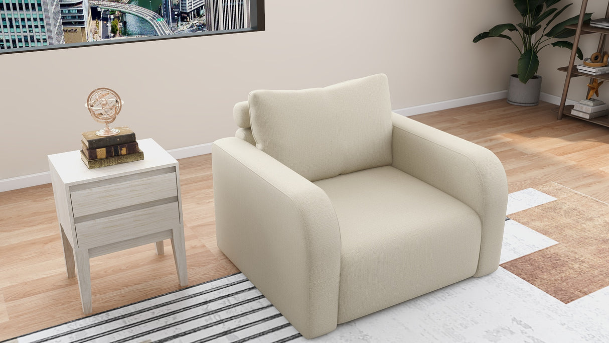 ARNO Fabric Accent Chair Affordahome