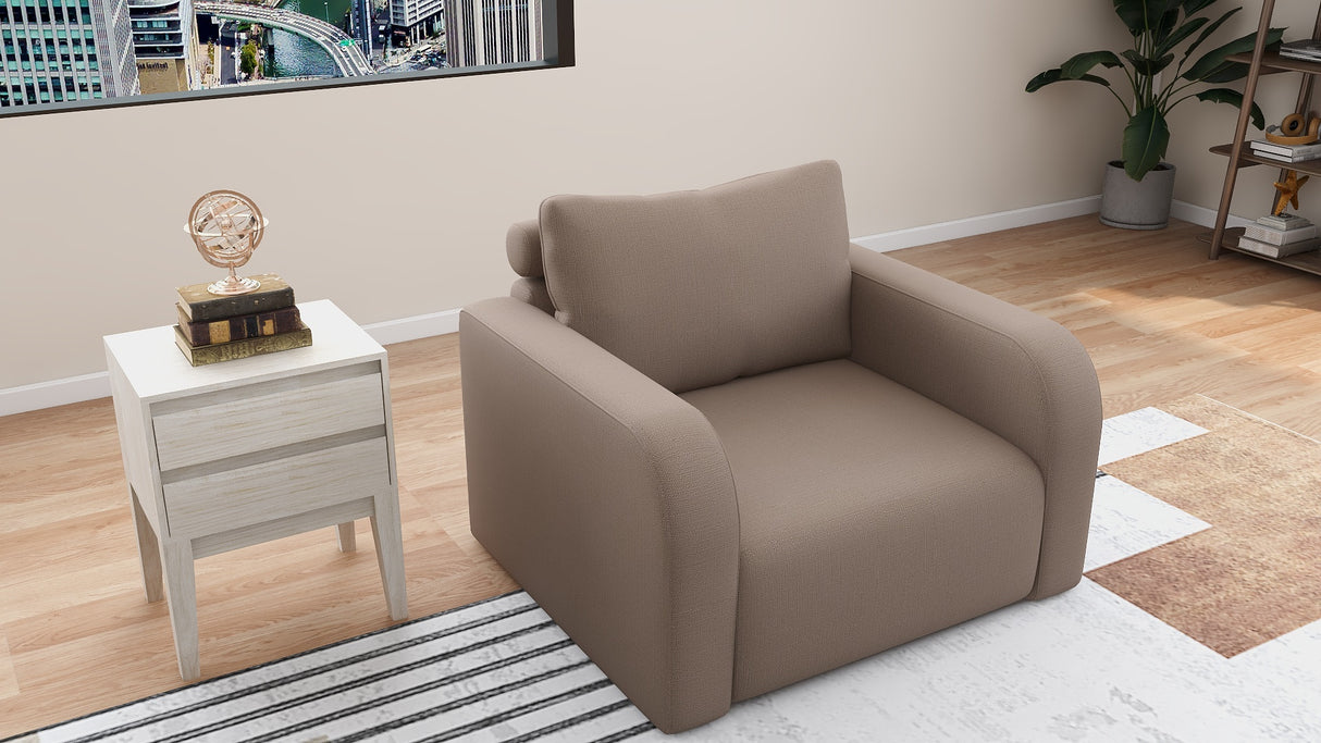 ARNO Fabric Accent Chair Affordahome