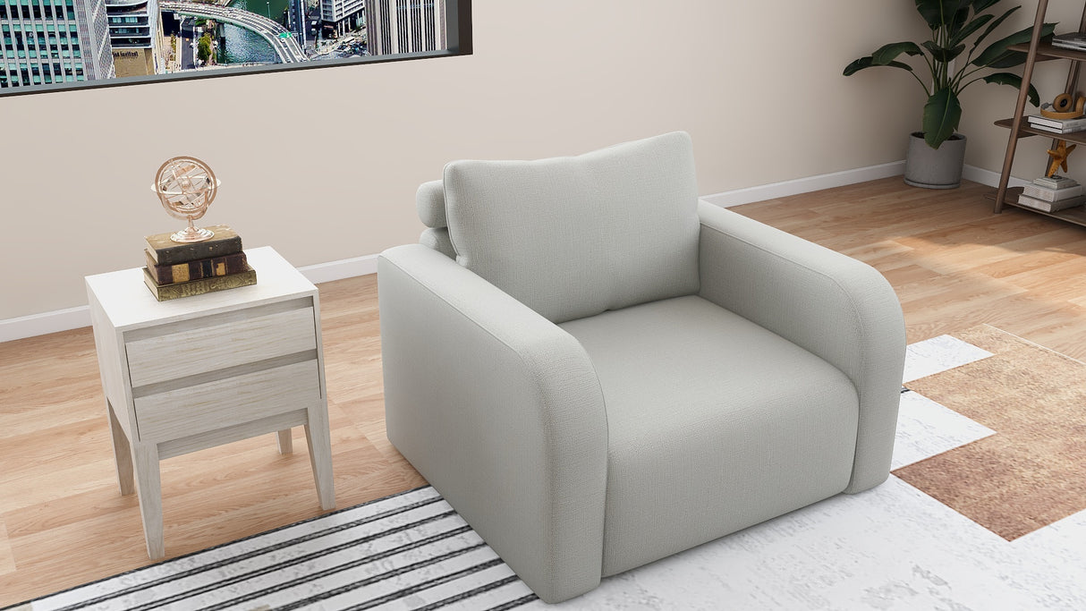 ARNO Fabric Accent Chair Affordahome