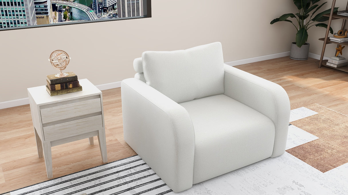 ARNO Fabric Accent Chair Affordahome