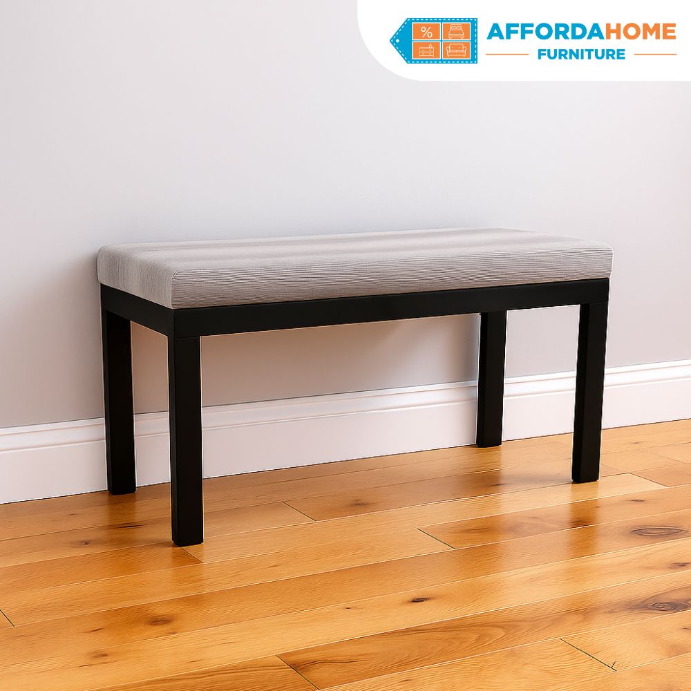 BASTILLE Bench w/ cushion Affordahome