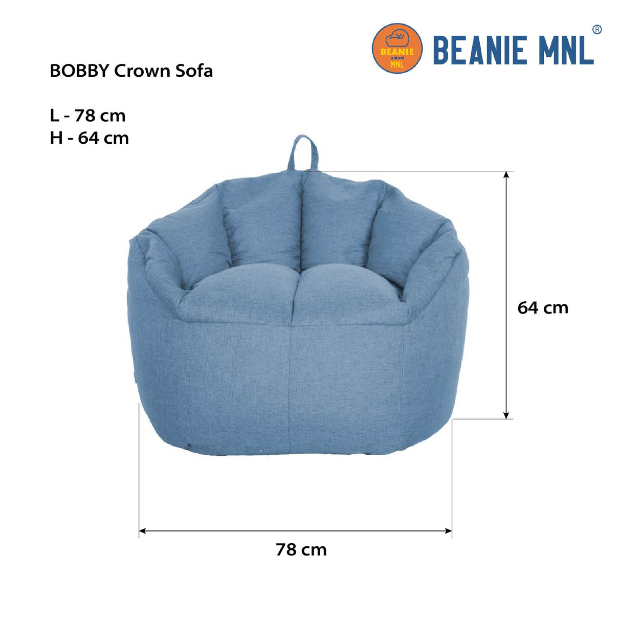 Beanie MNL - BOBBY Crown Sofa Beanie MNL