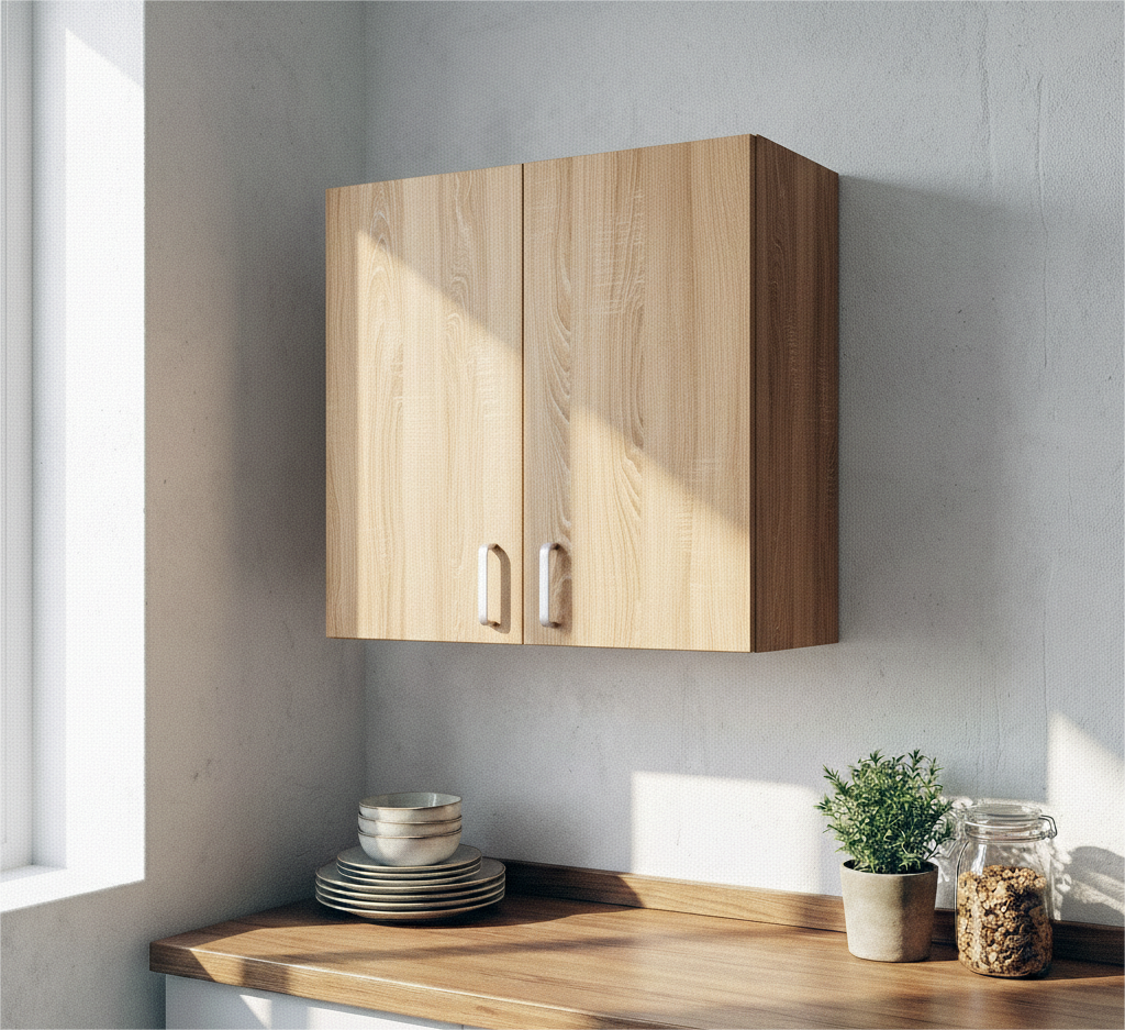 Misty Kitchen Hanging Cabinet V1 (2 Door) Affordahome Furniture