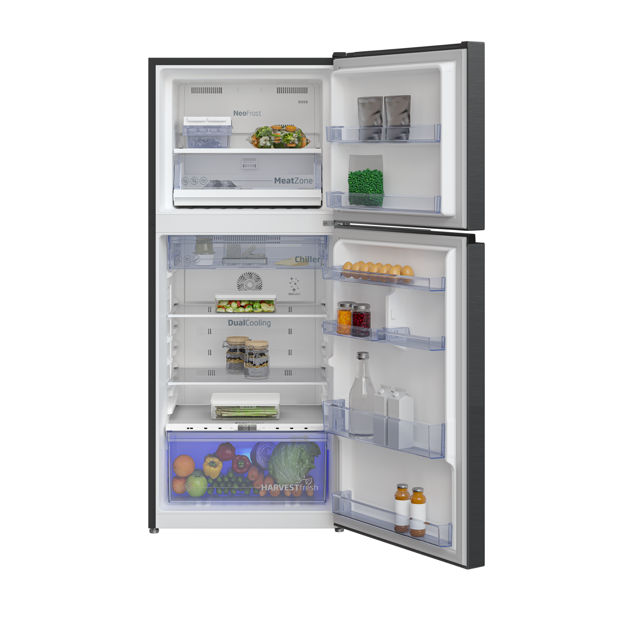 BEKO RDNT371E50VZK Fridge Freezer Beko