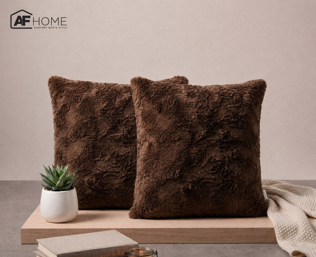 Pica Pillow | Fur Fabric Throw Pillow Pica Pillow