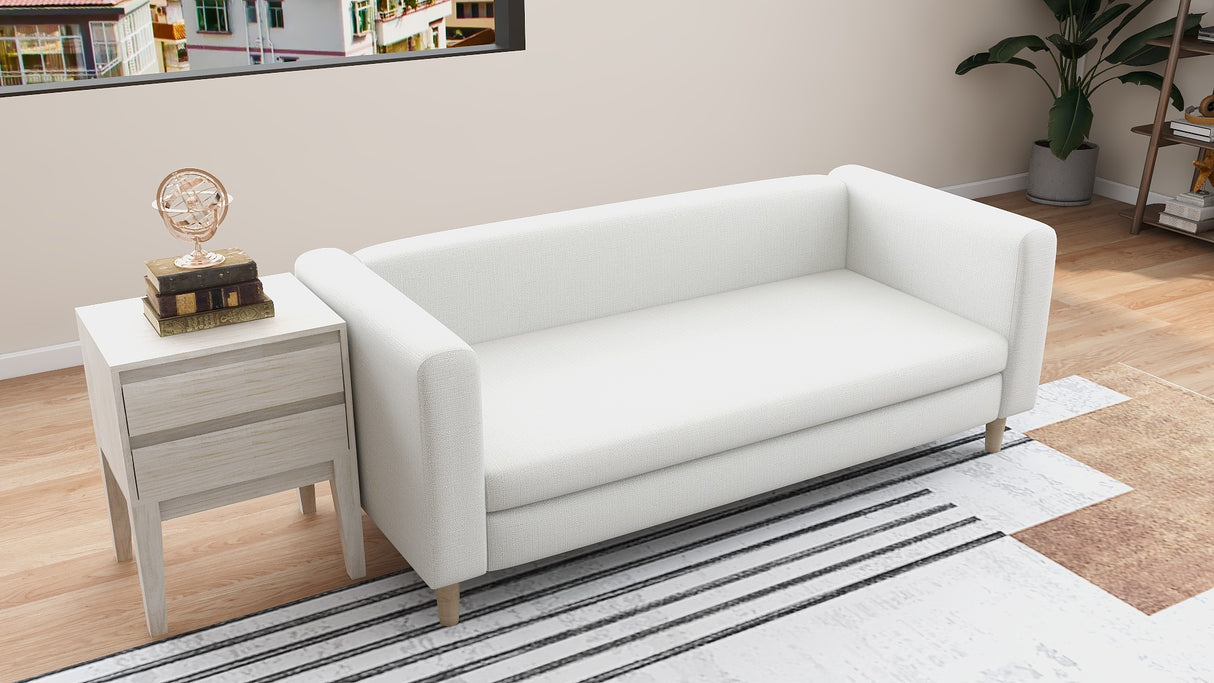 CHARLOTTE 3-Seater Fabric Sofa Furnigo