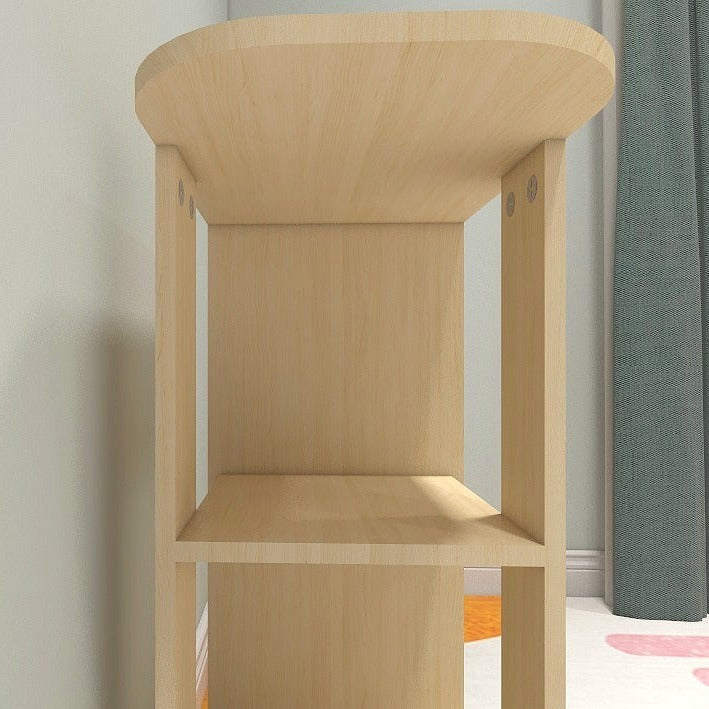 CLINT Curved Side Table Affordahome