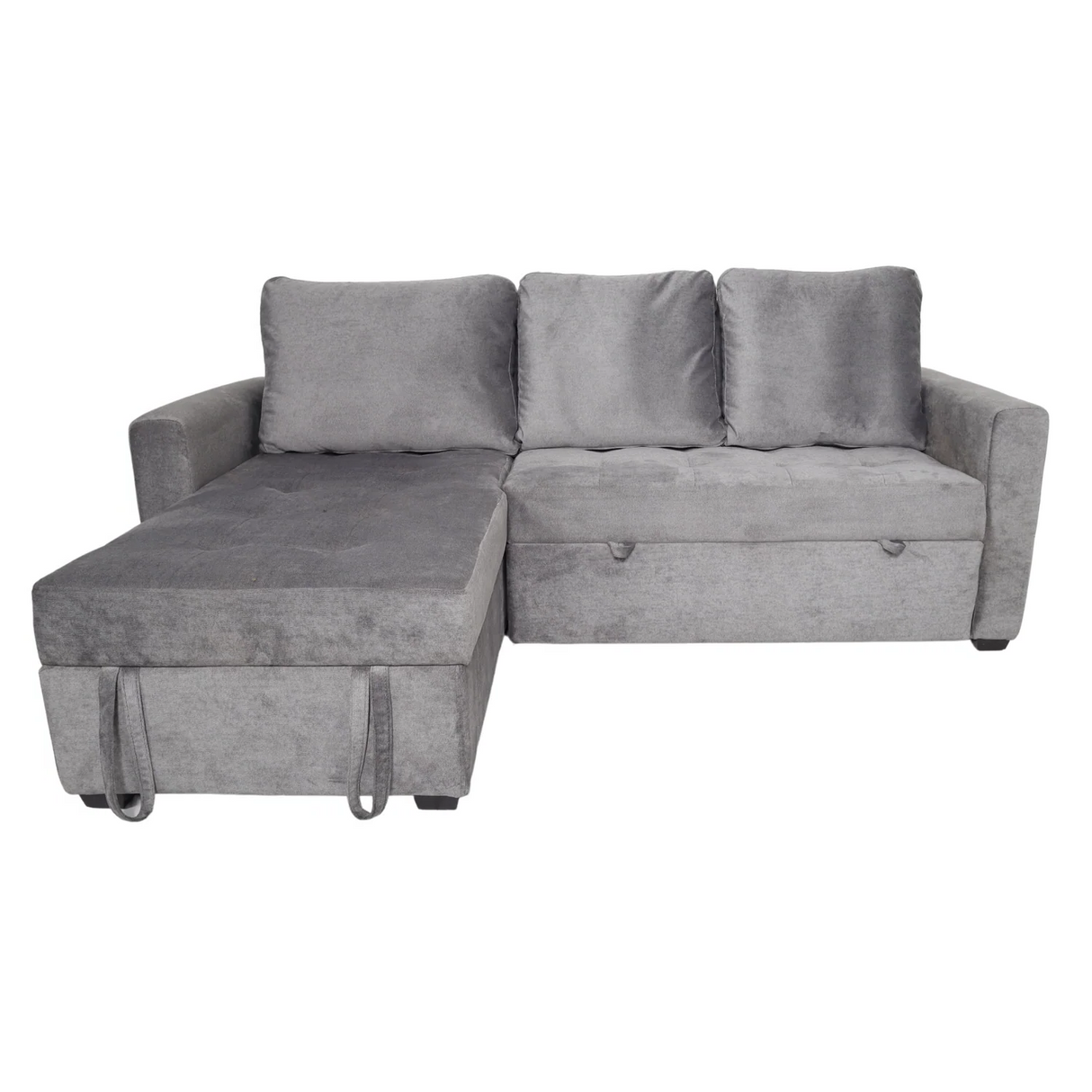 DARCY Sofabed with Storage Chaise Furnigo
