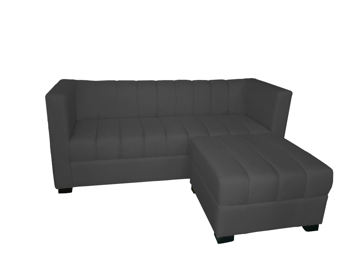 YELA 3-SEATER SOFA WITH OTTOMAN AF Home