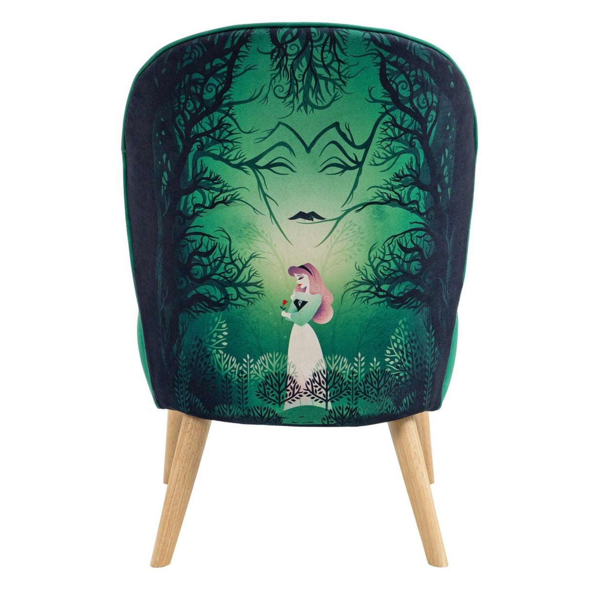 Sleeping Beauty Art Bow Small Accent Chair Style Disney Home
