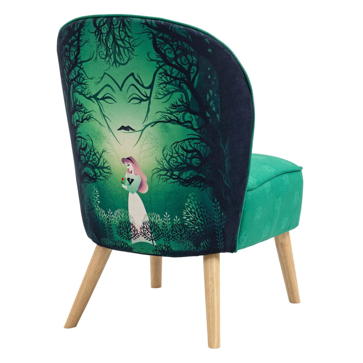 Sleeping Beauty Art Bow Small Accent Chair Style Disney Home