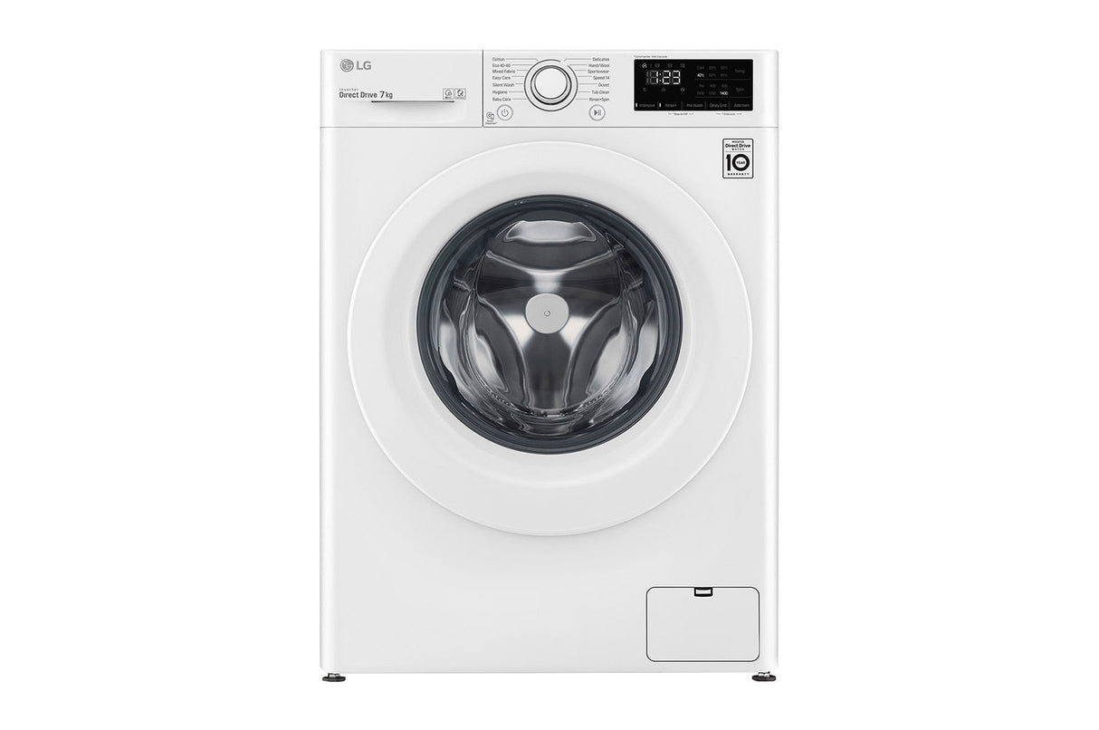 LG FV1207S5W 7kg Front Load Washing Machine LG