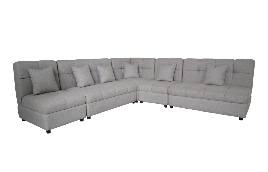 EL GRANDE L-Shape Fabric Sofa Luxe Life PH