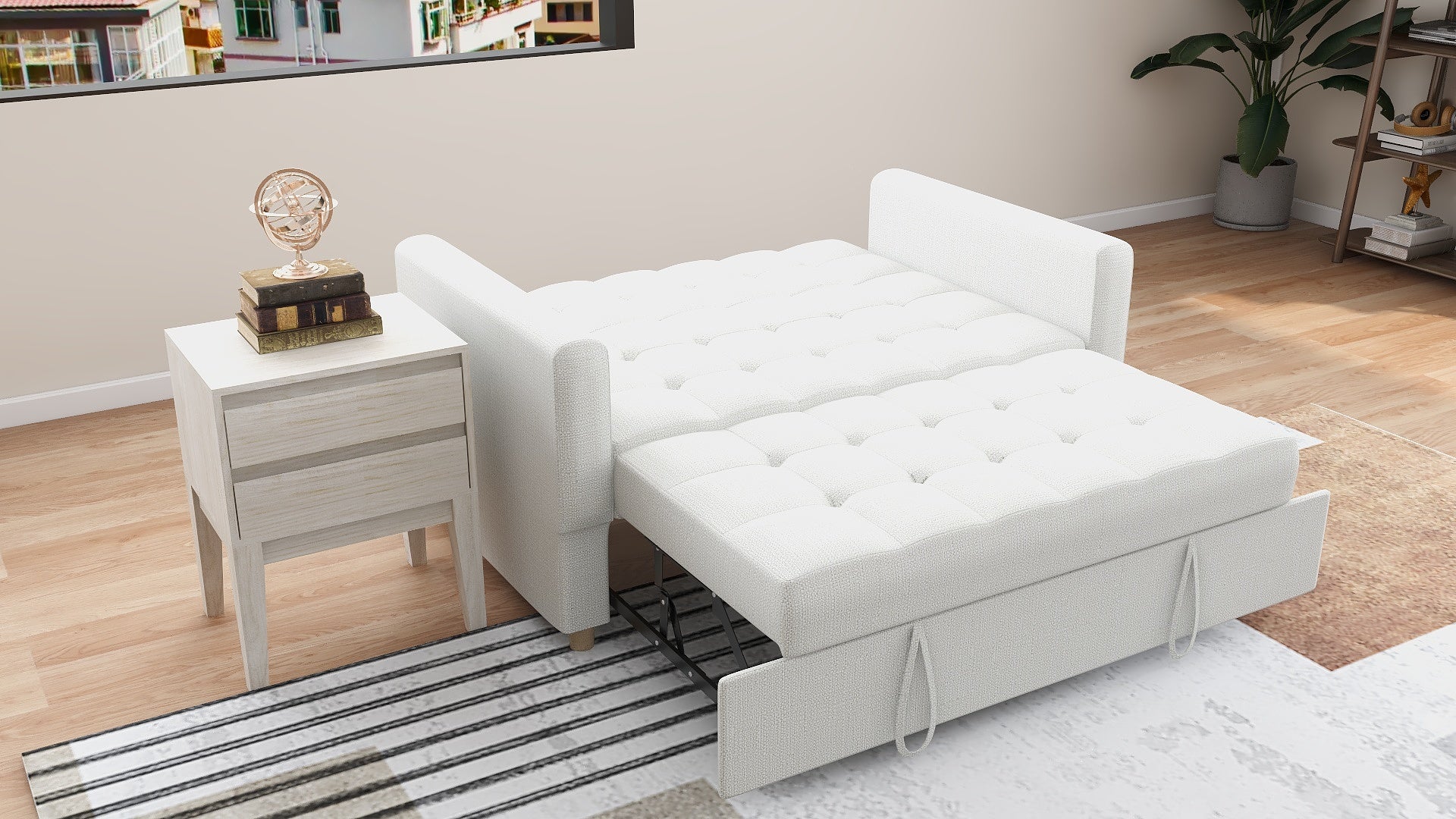 ESMERALD Pullout Fabric Sofa bed AF Home