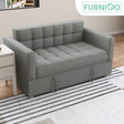 ESMERALD Pullout Fabric Sofa bed Furnigo