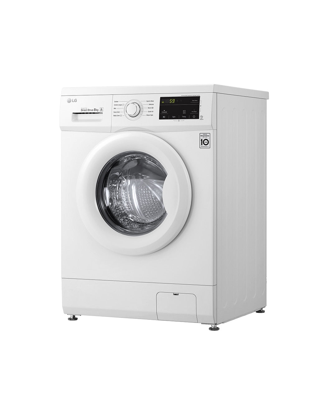 LG WASHING MACHINE FRONT LOAD 8KG LG