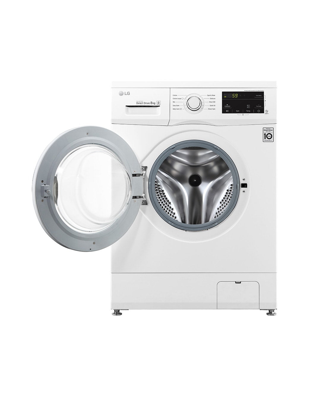 LG WASHING MACHINE FRONT LOAD 8KG LG